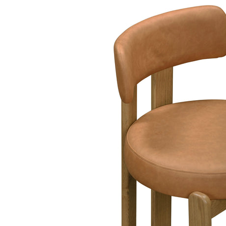 Odessa Vegan Leather Dining Chair by TOV Furniture at Eve Furniture