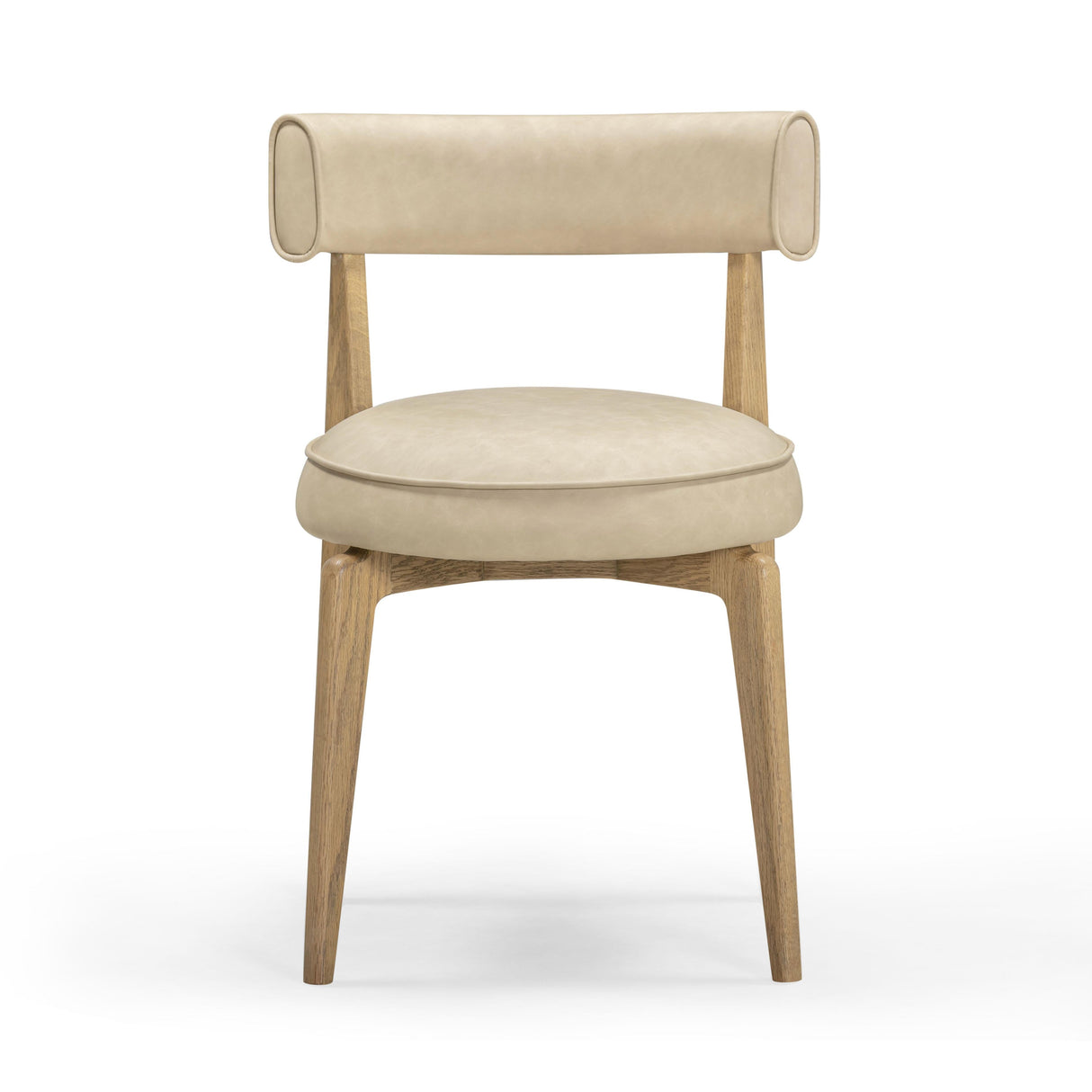 Nikita Performance Vegan Leather Dining Chair by TOV Furniture at Eve Furniture