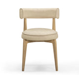 Nikita Performance Vegan Leather Dining Chair by TOV Furniture at Eve Furniture