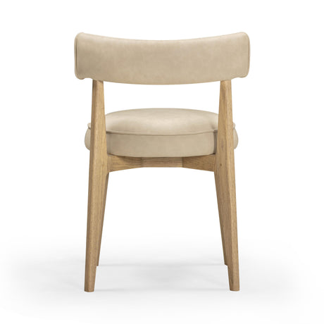 Nikita Performance Vegan Leather Dining Chair by TOV Furniture at Eve Furniture