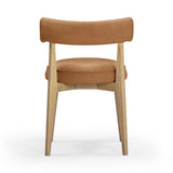 Nikita Performance Vegan Leather Dining Chair by TOV Furniture at Eve Furniture