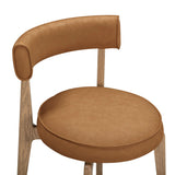 Nikita Performance Vegan Leather Dining Chair by TOV Furniture at Eve Furniture