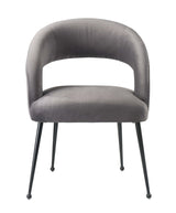 Rocco Velvet Dining Chair by TOV Furniture at Eve Furniture