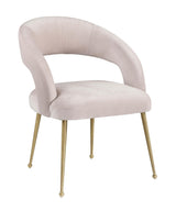 Rocco Velvet Dining Chair by TOV Furniture at Eve Furniture