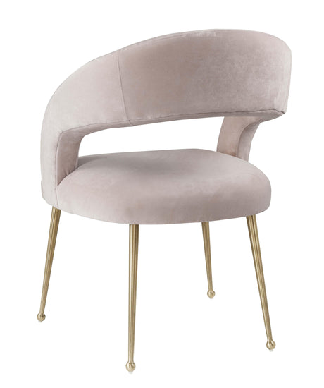 Rocco Velvet Dining Chair by TOV Furniture at Eve Furniture