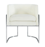 Giselle Velvet Dining Chair with Silver Base by Inspire Me! Home Decor by TOV Furniture at Eve Furniture