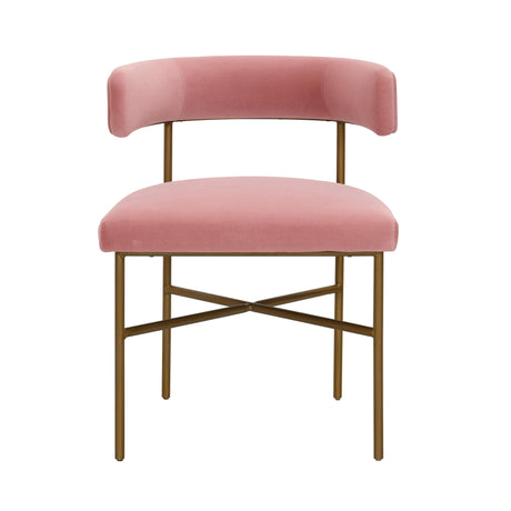 Kim Velvet Dining Chair by TOV Furniture at Eve Furniture