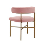 Kim Velvet Dining Chair by TOV Furniture at Eve Furniture