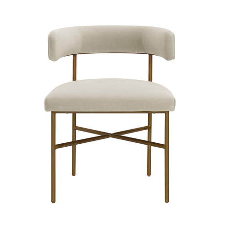 Kim Velvet Dining Chair by TOV Furniture at Eve Furniture
