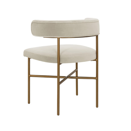 Kim Velvet Dining Chair by TOV Furniture at Eve Furniture
