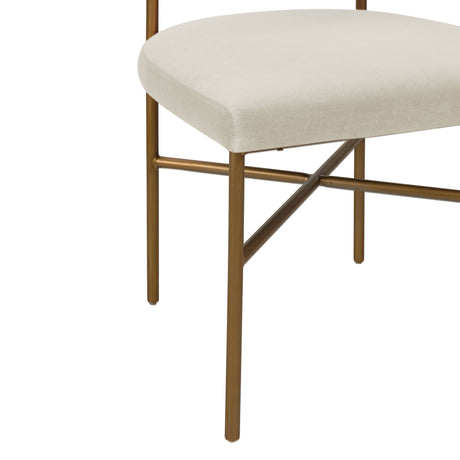 Kim Velvet Dining Chair by TOV Furniture at Eve Furniture