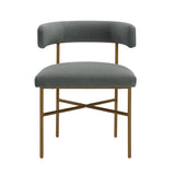 Kim Velvet Dining Chair by TOV Furniture at Eve Furniture
