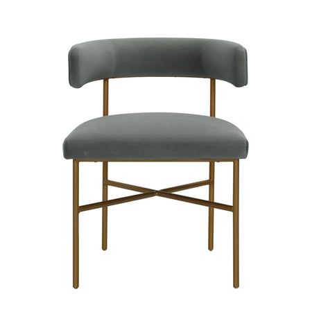Kim Velvet Dining Chair by TOV Furniture at Eve Furniture