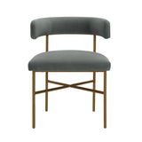Kim Velvet Dining Chair by TOV Furniture at Eve Furniture