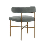 Kim Velvet Dining Chair by TOV Furniture at Eve Furniture