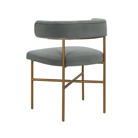 Kim Velvet Dining Chair by TOV Furniture at Eve Furniture