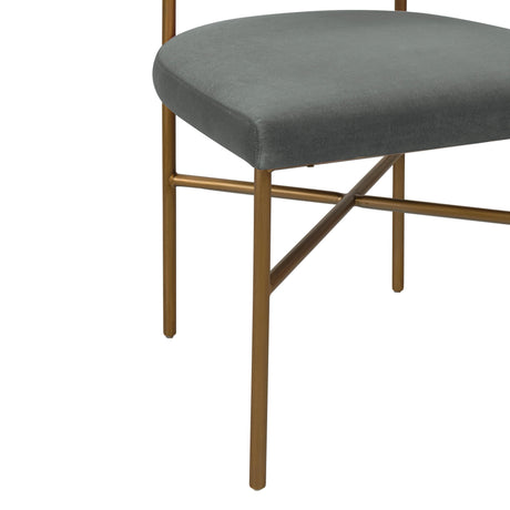 Kim Velvet Dining Chair by TOV Furniture at Eve Furniture