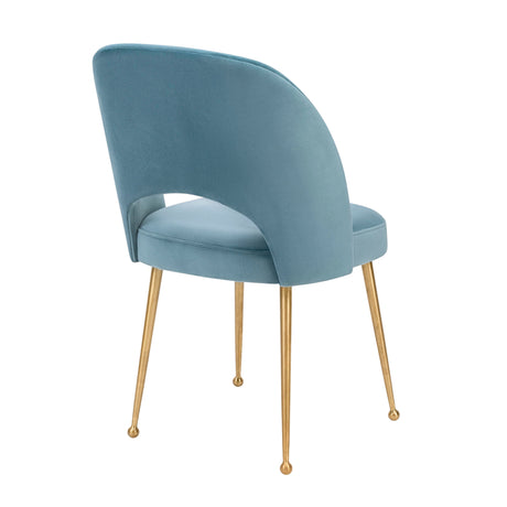 Swell Velvet Dining Chair by TOV Furniture at Eve Furniture