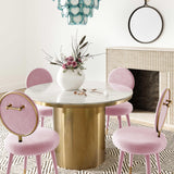 Kylie Velvet Dining Chair by TOV Furniture at Eve Furniture