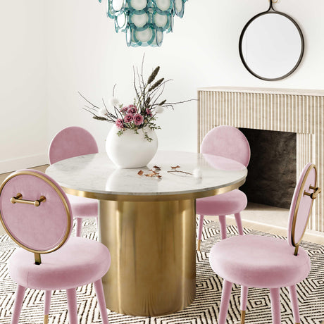 Kylie Velvet Dining Chair by TOV Furniture at Eve Furniture