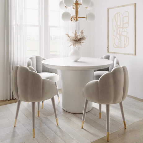 Gardenia Velvet Dining Chair by TOV Furniture at Eve Furniture
