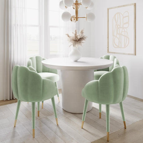 Gardenia Velvet Dining Chair by TOV Furniture at Eve Furniture