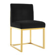 Haute Black Velvet Chair by TOV Furniture at Eve Furniture