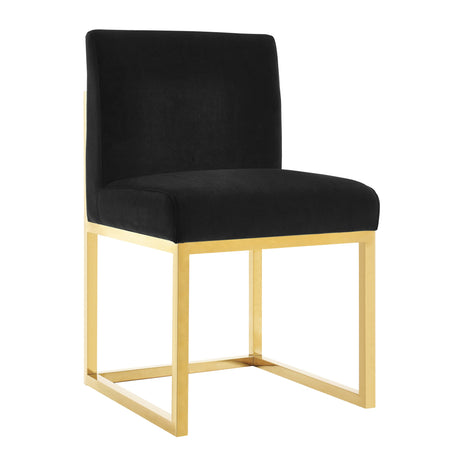 Haute Black Velvet Chair by TOV Furniture at Eve Furniture