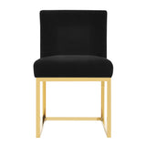 Haute Black Velvet Chair by TOV Furniture at Eve Furniture