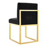 Haute Black Velvet Chair by TOV Furniture at Eve Furniture