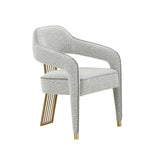 Corralis Performance Boucle Dining Chair by TOV Furniture at Eve Furniture