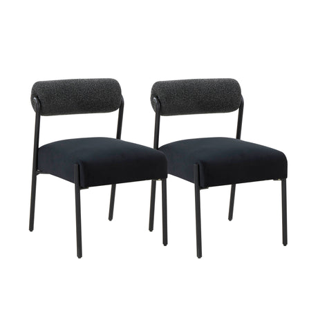 Jolene Velvet Dining Chair - Set of 2 by TOV Furniture at Eve Furniture