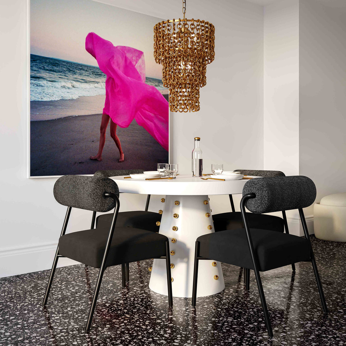 Jolene Velvet Dining Chair - Set of 2 by TOV Furniture at Eve Furniture