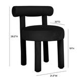 Carmel Velvet Dining Chair by TOV Furniture at Eve Furniture