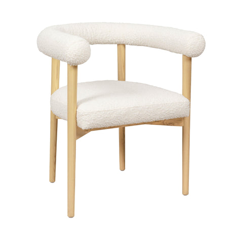Spara Performance Boucle Dining Chair by TOV Furniture at Eve Furniture