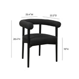 Spara Performance Boucle Dining Chair by TOV Furniture at Eve Furniture