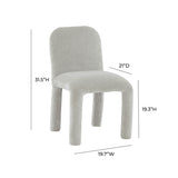 Georgia Performance Chenille Dining Chair by TOV Furniture at Eve Furniture