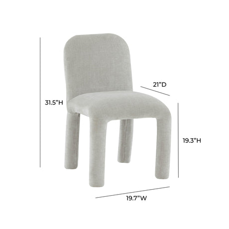 Georgia Performance Chenille Dining Chair by TOV Furniture at Eve Furniture