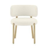 Margaret Performance Boucle Dining Chair by TOV Furniture at Eve Furniture