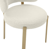 Margaret Performance Boucle Dining Chair by TOV Furniture at Eve Furniture