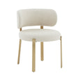 Margaret Cream Performance Linen Dining Chair by TOV Furniture at Eve Furniture