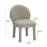 Aliyah Performance Vegan Leather Dining Chair by TOV Furniture at Eve Furniture