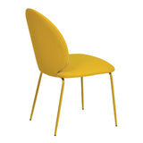 Lauren Performance Vegan Leather Kitchen Chairs - Set of 2