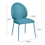 Lauren Performance Vegan Leather Kitchen Chairs - Set of 2