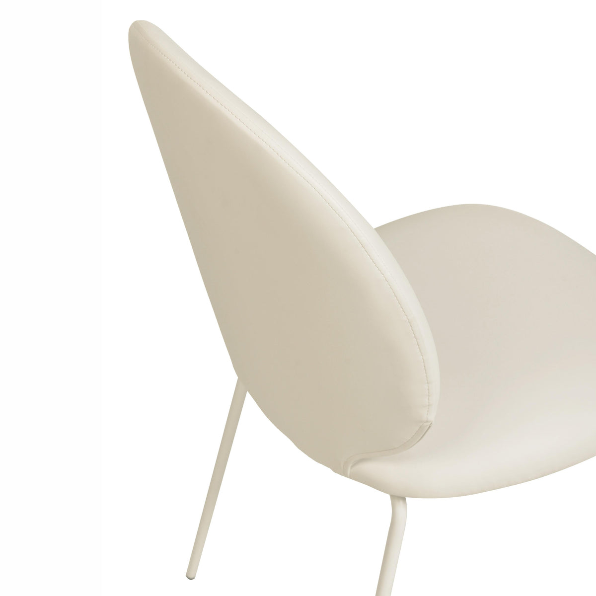 Lauren Performance Vegan Leather Kitchen Chairs - Set of 2