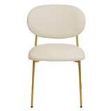 McKenzie Performance Vegan Leather Stackable Dining Chair - Set of 2 by TOV Furniture at Eve Furniture