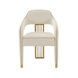 Corralis Performance Boucle Dining Chair by TOV Furniture at Eve Furniture