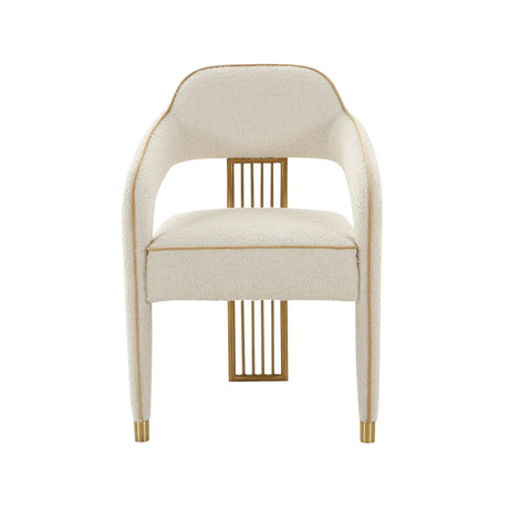 Corralis Performance Boucle Dining Chair by TOV Furniture at Eve Furniture