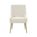 Beatrix Cream Performance Boucle Side Chair by TOV Furniture at Eve Furniture