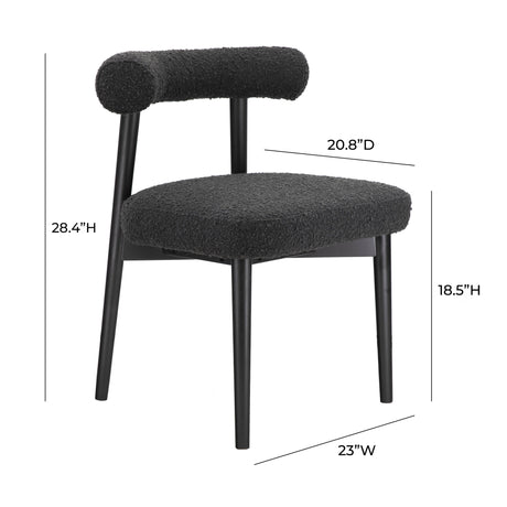 Spara Performance Boucle Side Chair by TOV Furniture at Eve Furniture